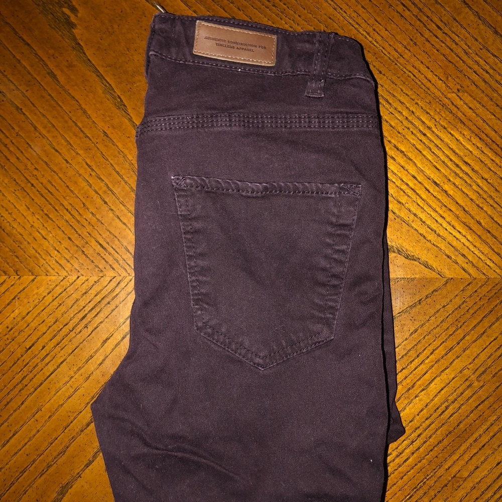 Maroon Jeans/Pants